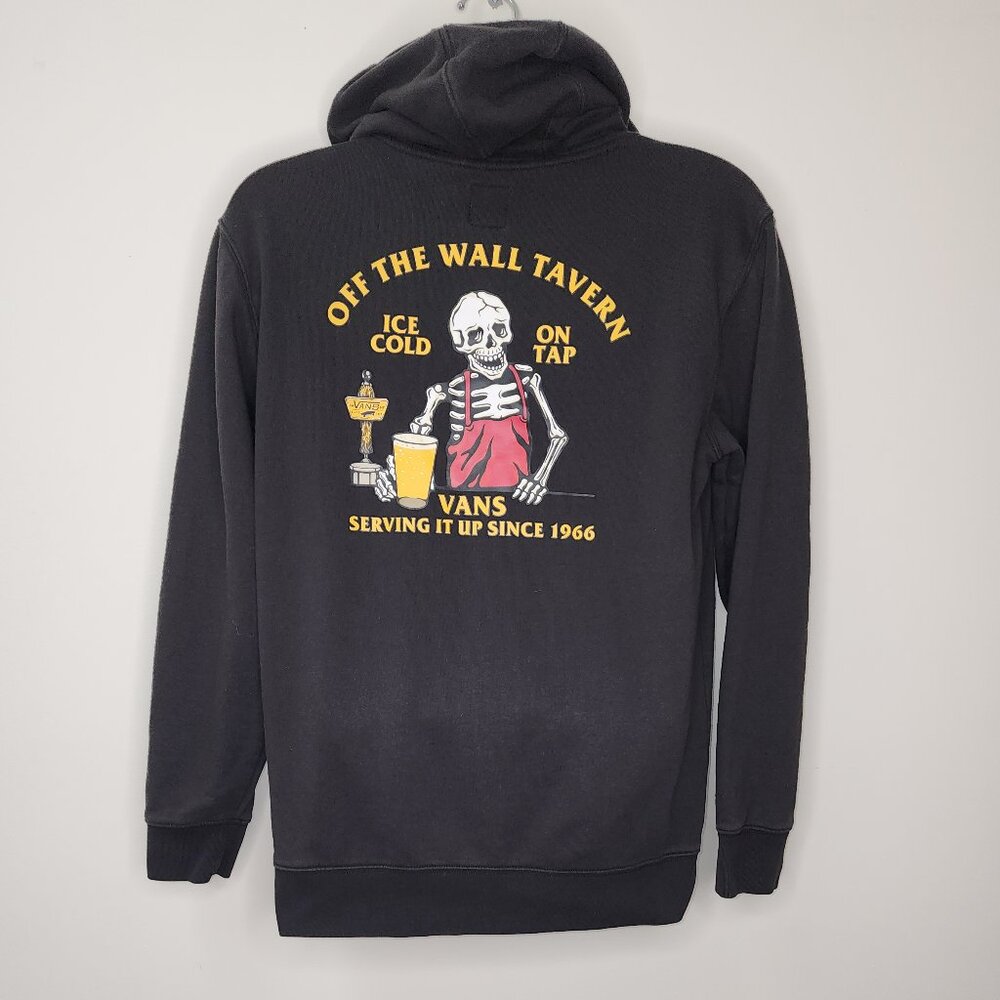 Vans Off The Wall Skateboard Tavern Hoodie Sweatshirt (M)